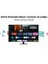 43” 109CM UHD Akıllı Smart Monitör TV 4K Ultra HD Görüntü Şık Ince Tasarım + Logitech Kablosuz Klavye 7