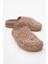 Loop Açık Kahve Örme Kadın Terlik 1