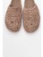 Loop Açık Kahve Örme Kadın Terlik 2