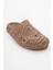 Loop Açık Kahve Örme Kadın Terlik 5