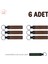 Kahverengi & Yeşil, Anaokulu Miniklerine İsimli Karne Hatırası Anahtarlık 6’lı Set, Hediyelik Anı 1