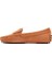 Kadın Turuncu Süet Deri Loafer 25SFD291010 2