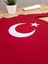 Türk Bayraklı (Ay Yıldız) Baskılı Kırmızı Uzun Kollu Unisex Çocuk Tişörtü (T-Shirt) 2