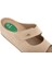 Anyar 35208-042 Topuk Jelli Anatomik Taban Kadın Terlik Vizon 36-40 3