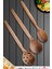 Doğal Ceviz Ağacı Ahşap Tahta Kaşık Spatula Seti Ağaç Kaşık (3 Lü Set) Mnt4 1