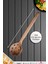 Doğal Ceviz Ağacı Ahşap Tahta Kaşık Spatula Seti Ağaç Kaşık (3 Lü Set) Mnt4 3