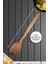 Doğal Ceviz Ağacı Ahşap Tahta Kaşık Spatula Seti Ağaç Kaşık (3 Lü Set) Mnt4 4