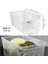 2 Adet Dolap Içi Buzdolabı Düzenleyici - Buzdolabı Meyve Sebze Saklama Kabı Organizer Sepet 8 Litre 5
