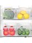 4 Adet Dolap Içi Buzdolabı Düzenleyici - Buzdolabı Meyve Sebze Saklama Kabı Organizer Sepet 8 Litre 1