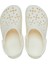 Classic Floral Cut Out Clog Kadın Krem Terlik.0WV 4
