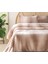 Dream Home Çift Kişilik Yumuşak Polar Battaniye Set Bej 220*240 1