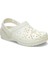 Classic Floral Cut Out Clog Kadın Krem Terlik.0WV 2