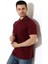 Erkek Polo Yaka Düz Renk Pamuklu Triko Kısa Kol T-Shirt 2