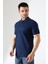 Erkek Polo Yaka Düz Renk Pamuklu Triko Kısa Kol T-Shirt 4