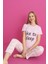 Dreamy Pamuklu Desenli Kısa Kollu Pijama Takımı 2