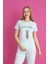 Dreamy Pamuklu Desenli Kısa Kollu Pijama Takımı 3
