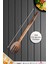 Doğal Ceviz Ağacı Ahşap Tahta Kaşık Spatula Seti Ağaç Kaşık (3 Lü Set) Mnt8 3