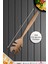 Doğal Ceviz Ağacı Ahşap Tahta Kaşık Spatula Seti Ağaç Kaşık (3 Lü Set) Mnt8 4