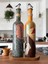 Modern Tasarımlı Kadın Desenli Renkli 750 ml Zeytinyağı Sıvıyağ Şişesi Yağdanlık Yağlık 2'li Set 8