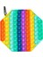 Renk 63 20X20CM Stili Büyük Fidget Oyun Tahtası Itme Basın Kabarcık Fidget Duyusal Oyuncak Oyuncak Etkileşimli Parti Oyunu Duyusal Oyuncak (Yurt Dışından) 1