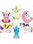Marshmallow-Mavi Tarzı Kawaii Pasta Sıkma Jumbo Ay Unicorn Yavaş Yükselen Oyuncak Sıkma - Oyuncak Çocuklar Için Yetişkin Hediye (Yurt Dışından) 2