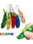 3 Adet Sarı Stil Fasulye Fidget Oyuncakları Anahtarlık Hediye Basit Dimple Pop Kabarcık Антистреcс E-Ticaret Başlığı (Yurt Dışından) 3