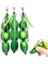 3 Adet Sarı Stil Fasulye Fidget Oyuncakları Anahtarlık Hediye Basit Dimple Pop Kabarcık Антистреcс E-Ticaret Başlığı (Yurt Dışından) 5
