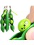 5 Adet Tarzı Sonsuz Sıkma Edamame Oyuncak Bezeler Fasulye Anahtarlık Pop It Fidget Squishy Topu Yetişkin Fidget Oyuncakları (Yurt Dışından) 3