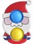 Noel Baba Stili Çocuklar ve Yetişkinler Için Fidget Oyuncaklar Yılbaşı Ağacı Noel Baba Karlar Adamı Topu Anahtarlık Hediye (Yurt Dışından) 1
