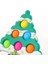 Noel Baba Stili Çocuklar ve Yetişkinler Için Fidget Oyuncaklar Yılbaşı Ağacı Noel Baba Karlar Adamı Topu Anahtarlık Hediye (Yurt Dışından) 5