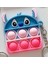 No.7 Tarzı Fidget Oyuncaklar Pops Popper Duyusal Popet Silikon Itme Balon Anahtarlık Popite Poppit Çözme Oyuncakları Için Anahtarlık (Yurt Dışından) 1