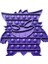 Gengar-Colorb Tarzı Yeni 20CM Pokemon Pop It Fidget Oyuncakları Pikachu Charizard Venusaur Kawaii Squirtle Gengar Çocuklar Için Fermuarlı Fidget Oyuncakları (Yurt Dışından) 2