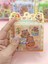Capybara Sulu Pullu Anahtarlıklı Stickerlı Kapibara Not Defteri (7,5x7,5 Cm) - Pasta Doğumgünü 2
