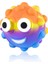 Turuncu Mavi Stil Yeni Popits 3D Topu Küp Gökkuşağı Topu Kawaii Oyun Oyunu Hava Oyuncakları Pioneer Yuvarlak Top Çocuk Için (Yurt Dışından) 1