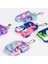 1 Adet Ben Rastgele Renk Stili 26 Harfli Çizgi Film Anime Pop It Fidget Oyuncaklar Topuzu Anahtarlık Itme Kabarcık Silikon Çanta Çocuk Bulmaca Oyuncakları Hediyeler Rasgele Renk (Yurt Dışından) 5