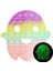 Macaron Tavuskuşu Stili Basınca Sıkıştırılabilir Dokunma Alıştırması Oyuncağı Regenbogen Oyuncak - Yetişkinler Için (Yurt Dışından) 5