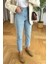 Boyfriend Kot Pantolon 1443 - Buz Mavi 1