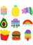 No.41 Tarzı Hamburger Fidget Oyuncakları Gökkurabiye Dondurmalı Pop Çocuklar ve Yetişkinler Için Moda Karikatür Kawaii Fidget Oyuncaklar Sıkıştırılabilir Popet (Yurt Dışından) 2