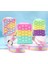 No.74 Tarzı Yeni Pop It Itme Kabarcık Oyuncaklar Gökkuşağı Macaron Moda Çapraz Çanta Sıkıştırılabilir Oyuncak Yumuşak Bulmaca Oyuncak Çocuklar Için (Yurt Dışından) 4