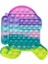Kırmızı/siyah Stili 20*20 cm Dev Pop Büyük Boy Itme Pop Balon Fidget Oyuncaklar Parlak Büyük Basit Yatıştırıcı Figet Oyuncak Çocuklar Kravat Boyama Oyunu (Yurt Dışından) 3