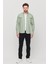 Slim Fit Erkek Dar Kesim Pamuklu Çıçıtlı Kot Gömlek 2