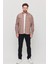 Slim Fit Erkek Dar Kesim Pamuklu Çıçıtlı Kot Gömlek 2