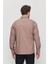 Slim Fit Erkek Dar Kesim Pamuklu Çıçıtlı Kot Gömlek 4