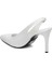 Beyaz Vegan Kadın Stiletto - K24I1AY67381-Q3Y 2