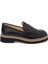 Siyah Hakiki Deri Kadın Loafer - K25I1AY68029-A23 3