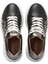 Siyah Hakiki Deri Kadın Sneaker - K25I1AY68097-A23 5