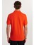 Erkek Slim Fit Dar Kesim %100 Pamuk Mercan Polo Yaka Tişört 5