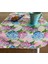 Ortanca Desenli Runner 44 x 148 cm 1