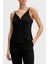 Caroline Regular Fit V Yaka Logolu Top W5GH58WGLD2 Bayan Top W5GH58 Wgld2 Jblk 1