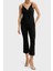 Caroline Regular Fit V Yaka Logolu Top W5GH58WGLD2 Bayan Top W5GH58 Wgld2 Jblk 3